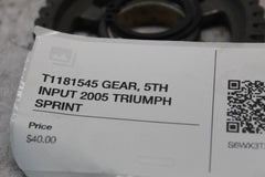 T1181545 GEAR, 5TH INPUT 2005 TRIUMPH SPRINT