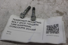 TENSIONER MOUNTING BOLT 2PCS 132G0630 1986 KAWASAKI CONCOURS ZG1000