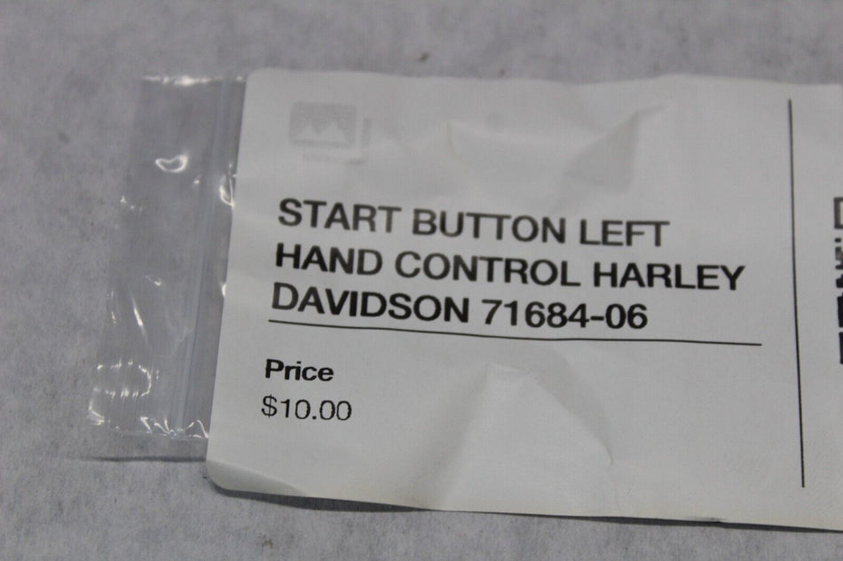 START BUTTON LEFT HAND CONTROL HARLEY DAVIDSON 71684-06