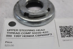 UPPER STEERING HEAD THREAD COMP 53220-422-000  1997 HONDA CBR600F3