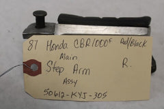 Main Step Arm RIGHT 50612-KYJ-305 1987 Honda CBR1000F Hurricane