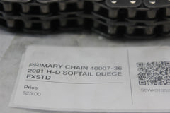 PRIMARY CHAIN 40007-36 2001 H-D SOFTAIL DUECE FXSTD