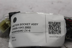 METER SOCKET ASSY 23008-1543 2002 KAWASAKI ZX-6