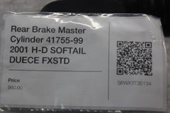 Rear Brake Master Cylinder 41755-99 2001 H-D SOFTAIL DUECE FXSTD