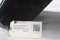 FRONT FENDER (BLACK PEARL/BURGUNDY) 59234-05BRD 2005 SOFTAIL