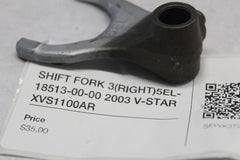 SHIFT FORK 3 (RIGHT) 5EL-18513-00-00 2003 V-STAR XVS1100AR