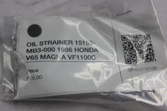 OIL STRAINER 15153-MB3-000 1986 HONDA V65 MAGNA VF1100C