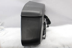 91139-09 LEATHER SADDLEBAG BASKET WEAVE LEFT HARLEY DAVIDSON