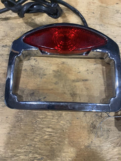 RWD Chrome All In One LED Cateye License Plate Holder