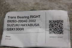 Trans Bearing RIGHT 09263-20040 2002 SUZUKI HAYABUSA GSX1300R