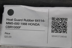 Heat Guard Rubber 64114-MM5-000 1988 HONDA CBR1000F