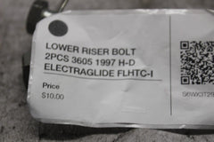 LOWER RISER BOLT 2PCS 3605 1997 H-D ELECTRAGLIDE FLHTC-I