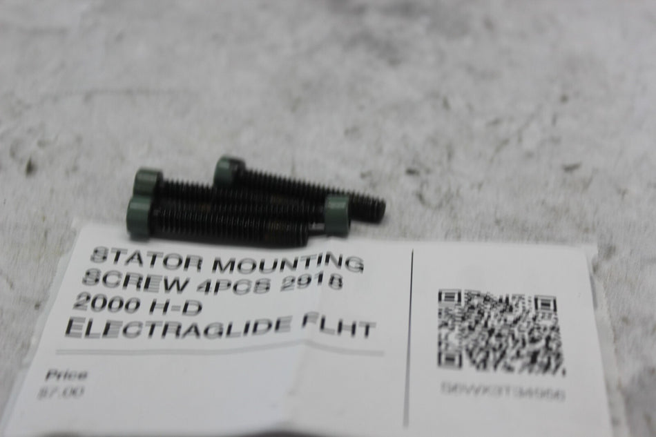 STATOR MOUNTING SCREW 4PCS 2918 2000 H-D ELECTRAGLIDE FLHT