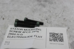 STATOR MOUNTING SCREW 4PCS 2918 2000 H-D ELECTRAGLIDE FLHT