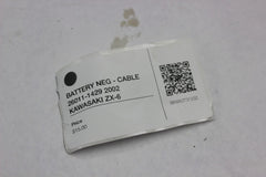 BATTERY NEG - CABLE 26011-1429 2002 KAWASAKI ZX-6