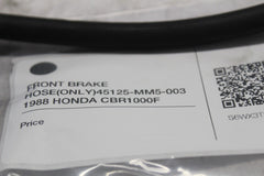 FRONT BRAKE HOSE (ONLY) 45125-MM5-003  1988 HONDA CBR1000F