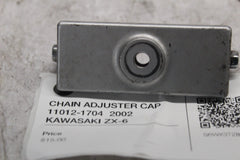 CHAIN ADJUSTER CAP 11012-1704  2002 KAWASAKI ZX-6