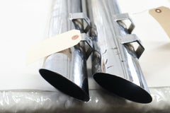 Chrome Slip On Exhaust Mufflers 2013 Harley Davidson Streetglide