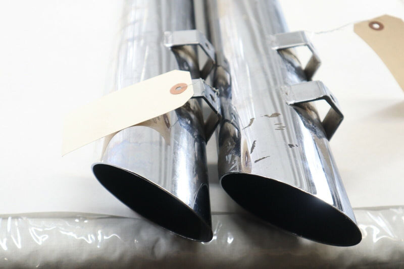 Chrome Slip On Exhaust Mufflers 2013 Harley Davidson Streetglide