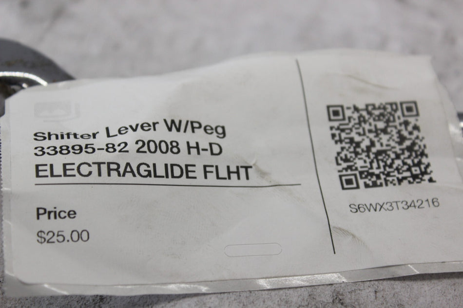 Shifter Lever W/Peg 33895-82 2008 H-D ELECTRAGLIDE FLHT