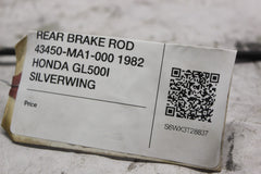 REAR BRAKE ROD 43450-MA1-000 1982 HONDA GL500I SILVERWING