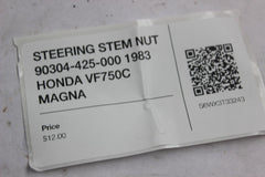 STEERING STEM NUT 90304-425-000 1983 HONDA VF750C MAGNA