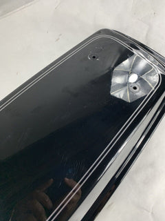 OEM Harley Davidson Saddlebag Lid 2014+ Touring 90200413 LEFT Black Silver Pin