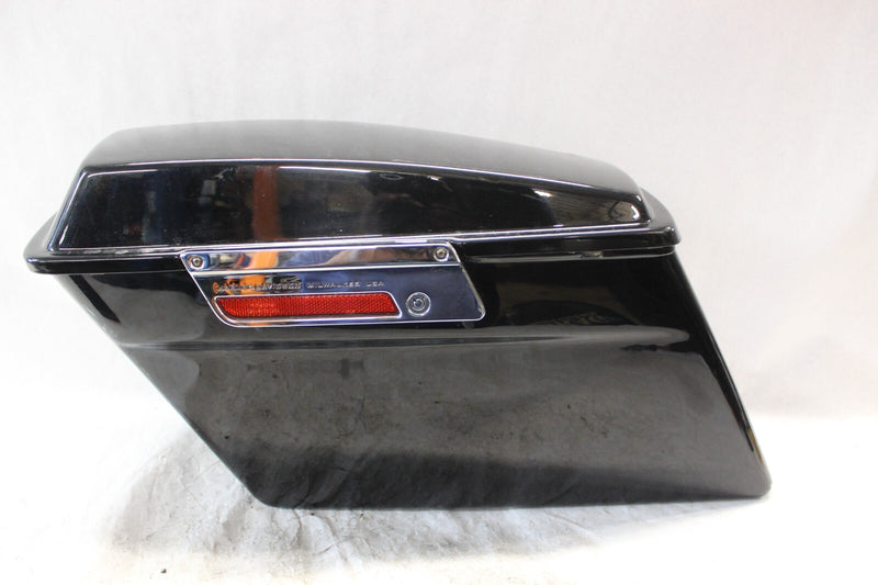 COMPLETE SADDLEBAG ASSY LEFT VIVID BLACK 90893-95DH 2000 H-D ELECTRAGLIDE FLHT