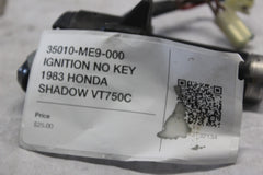 35010-ME9-000 IGNITION NO KEY 1983 HONDA SHADOW VT750C