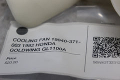 COOLING FAN 19040-371-003 1982 HONDA GOLDWING GL1100A