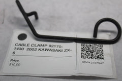 CABLE CLAMP 92170-1430  2002 KAWASAKI ZX-6
