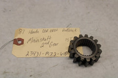 Mainshaft 2nd Gear 15T 23431-MZ2-610 1987 Honda CBR1000F Hurricane