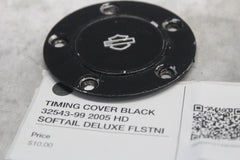 TIMING COVER BLACK 32543-99 2005 HD SOFTAIL DELUXE FLSTNI