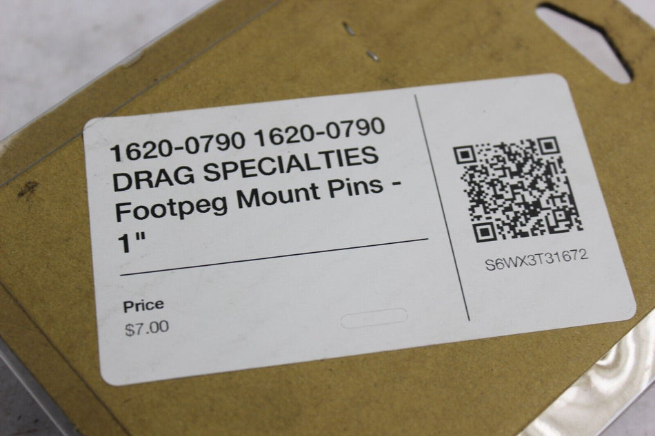 1620-0790 1620-0790 DRAG SPECIALTIES  Footpeg Mount Pins - 1"