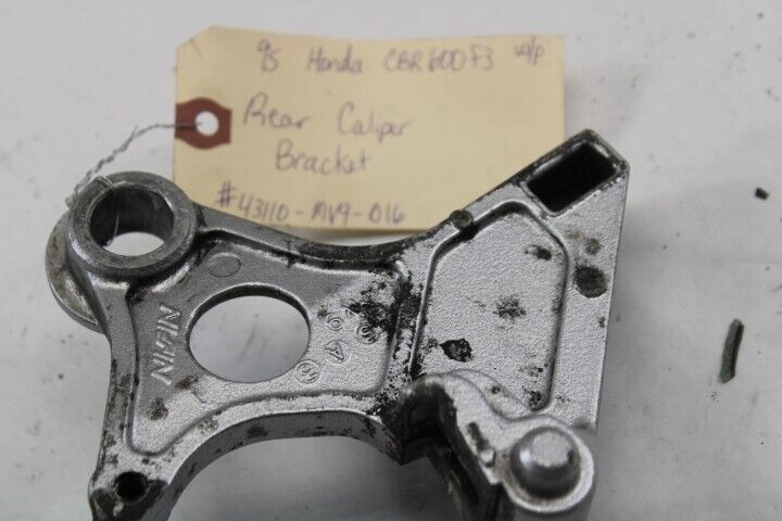 OEM Honda Motorcycle Rear Caliper Bracket Chrome #43110-MV9-016 1995 CBR600F3