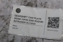 GEARSHIFT CAM PLATE 25380-10F00 2000 SUZUKI INTRUDER VL15000