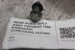 REAR GUIDE BOLT ASSY 130G0835 1986 KAWASAKI CONCOURS ZG1000