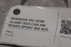 293650229 #50 GEMI CLAMP 2023 CAN AM RYKER SPORT 900 ACE