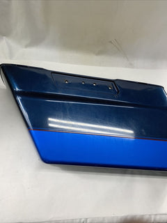 OEM Harley Davidson LEFT Saddlebag 2 Tone Blue 2004 Road King 90753–93