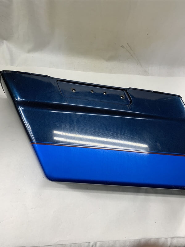 OEM Harley Davidson LEFT Saddlebag 2 Tone Blue 2004 Road King 90753–93