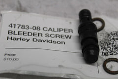 41783-08 CALIPER BLEEDER SCREW Harley Davidson