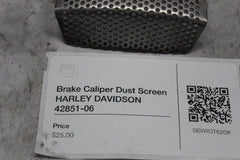 Brake Caliper Dust Screen HARLEY DAVIDSON 42851-06