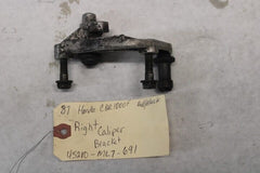 Right Front Caliper Bracket 45210-ML7-691 1987 Honda CBR1000F Hurricane