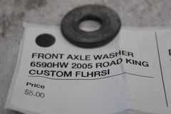 FRONT AXLE WASHER 6590HW 2005 ROAD KING CUSTOM FLHRSI