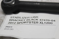 STABILIZER LINK BRACKET BLACK 47470-04 2012 SPORTSTER XL1200