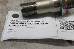 Oil Cooler Bolt 90019-MBW-003 2000 HONDA CBR600F4