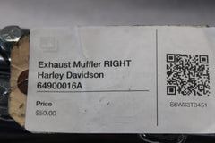 Exhaust Muffler RIGHT Harley Davidson 64900016A