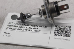 515176274 HALOGEN BULB 60/55W 2023 CAN AM RYKER SPORT 900 ACE