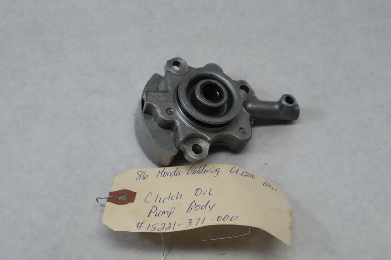 OEM Honda Motorcycle Clutch Oil Pump Body 1986 Goldwing GL1200A 15221-371-000