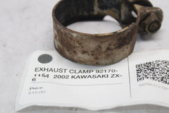 EXHAUST CLAMP 92170-1154 2002 KAWASAKI ZX-6